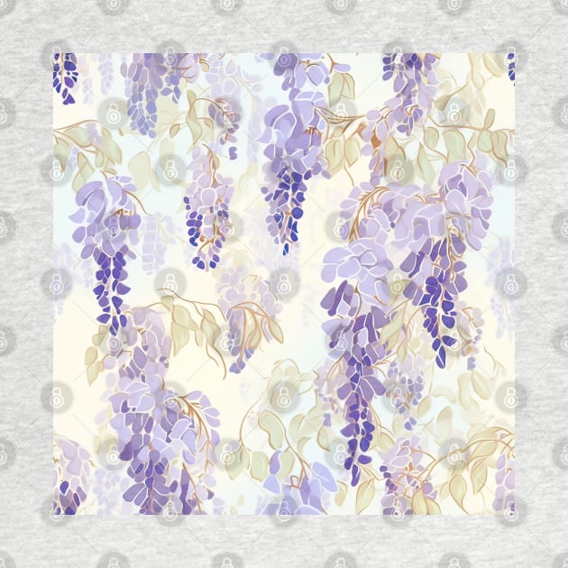 Pastel wisteria pattern by etherElric